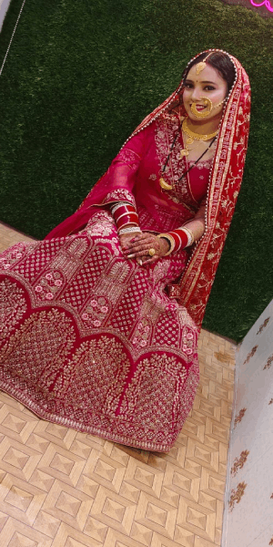 kavya makeover bride 3